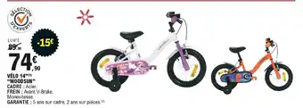 E.Leclerc Sport Vélo 14 Woodsun offre