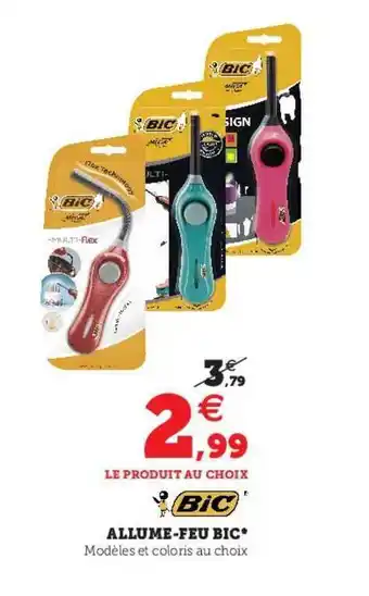 U Express Allume-feu Bic offre