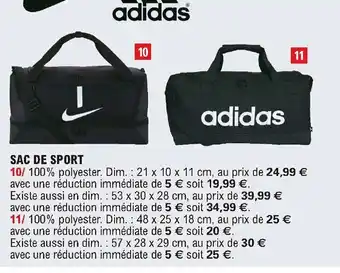 E.Leclerc Sport Sac de Sport offre