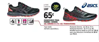 E.Leclerc Sport Chaussures Trail Femme/Homme offre