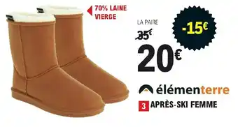 E.Leclerc Sport Après-Ski Femme offre