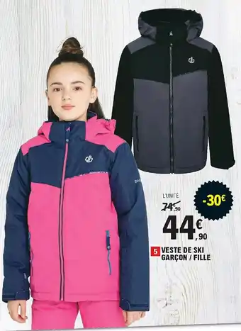 E.Leclerc Sport Veste de Ski garçon / Fille offre