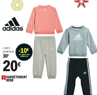 E.Leclerc Sport Survêtement bébé offre