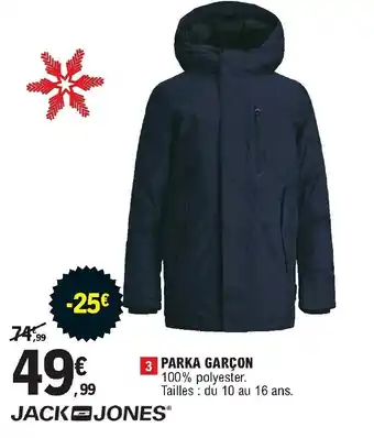 E.Leclerc Sport Parka Garçon offre