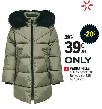 E.Leclerc Sport Parka Fille offre