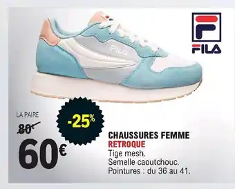 E.Leclerc Sport Chaussures Femme offre
