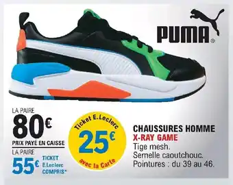 E.Leclerc Sport Chaussures Homme offre