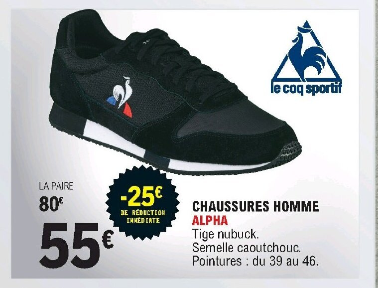 promo chaussures hommes