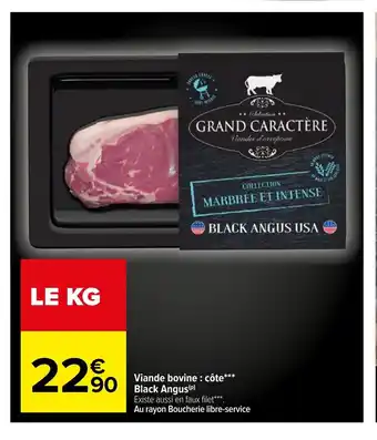 Viabde Bovine : Cote*** Black Angus