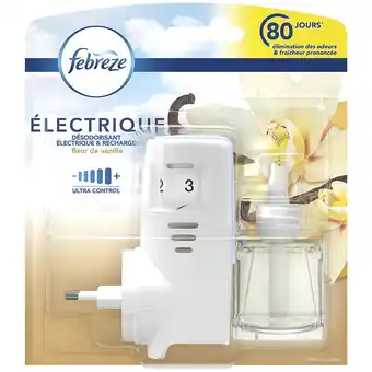 Action diffuseur de parfum électrique kit de démarrage Febreze offre
