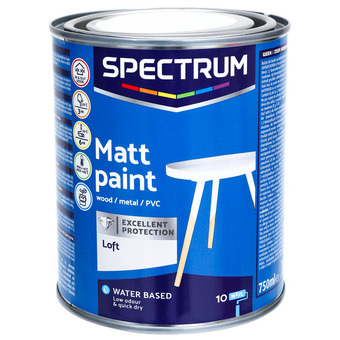 Action laque acrylique mate Spectrum offre