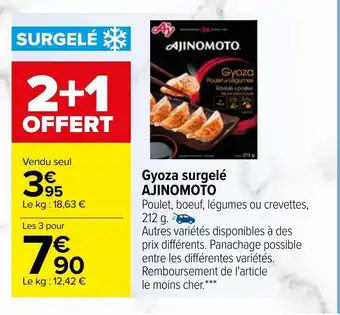 Gyoza Surgelé Ajinomoto