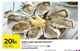 Huitres Super Spéciales Victorine