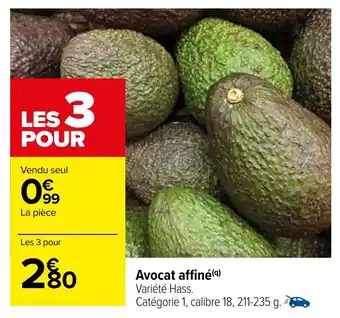 Carrefour Avocat Affine offre