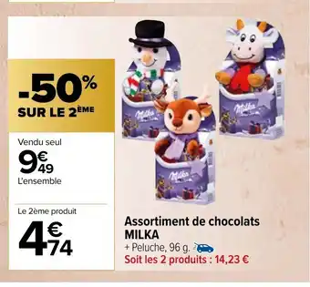 Carrefour Assortiment De Choocolats Mika offre
