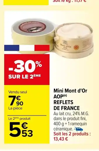Carrefour Mini Mont D'or Aop offre