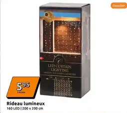 Action 3m - rideau lumineux offre