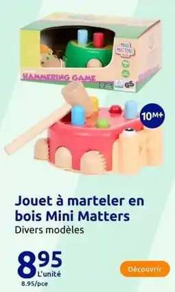 Action Jouet à marteler en bois offre