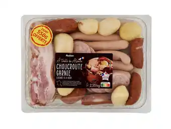 Auchan Choucroute Garnie Auchan À Table En France offre