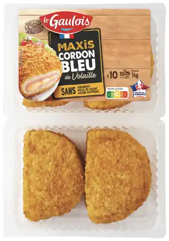 Auchan 10 Cordons Bleus De Volaille Le Gaulois offre