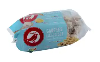 Auchan Gaufres Liégeoises Aux Perles De Sucre Auchan offre