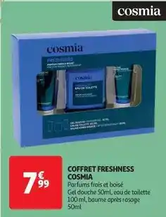 Auchan Cosmia - coffret freshness offre