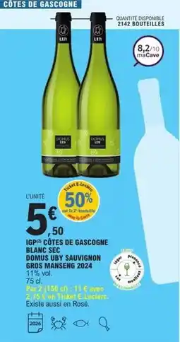 Auchan Mont st michel - coffret eau de cologne offre
