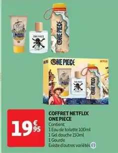 Auchan Coffret netflix one piece offre