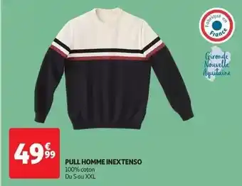 Auchan Inextenso - pull homme offre