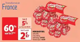 Auchan Babybel - mini offre