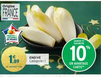 Intermarché Contact Endive offre