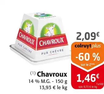 Colruyt Chavroux offre