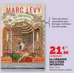 Super U La librairie des livres interdits offre