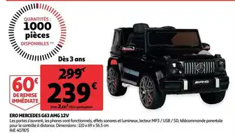 Auchan Mercedes ero mercedes g63 amg 12v offre