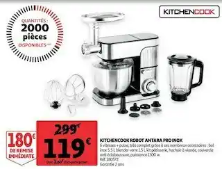 Auchan Kitchencook kitchencook robot antara pro inox offre