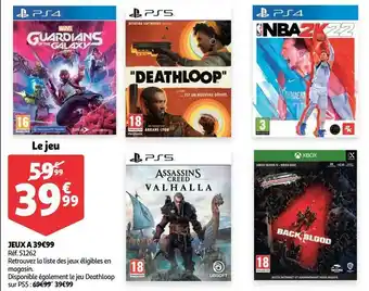 Auchan Jeux a 39€99 offre