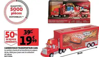 Camion mack transporteur cars