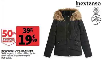 Auchan N extenso doudoune femme i offre