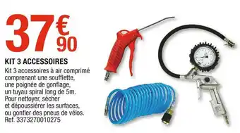Brico Dépôt Kit 3 accessoires offre