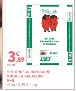 Intermarché K+S Sel Gros Alimentaire pour la Salaison offre