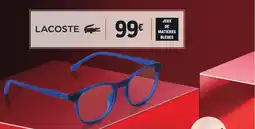 E.Leclerc LACOSTE Jeux de matières bleues offre