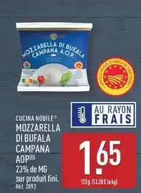 ALDI Fini - mozzarella di bufala campana aop offre