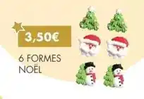 E.Leclerc 6 formes noel offre