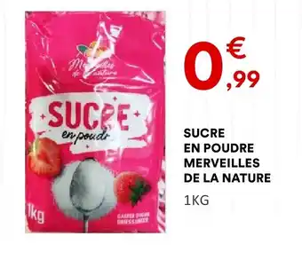 Hmarket Sucre en poudre merveilles de la nature offre