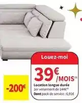 Conforama Loction longue durée offre