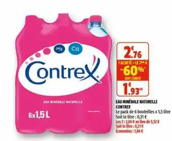 Coccinelle Express Eau Minérale Naturelle Contrex offre