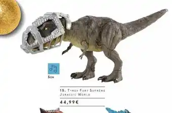 Monoprix T-rex Fury Suprême Jurassic World offre