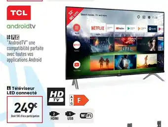 Conforama Téléviseur led connectée offre