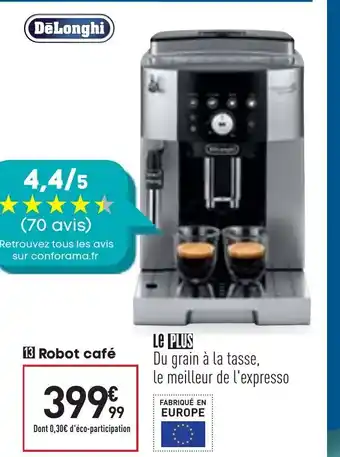 Conforama Robot café offre