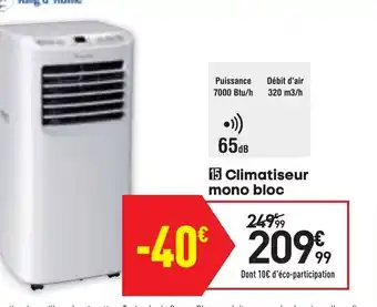 Climatiseur mono bloc
